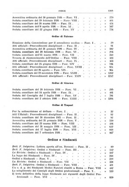 Rivista sanitaria siciliana organo degli Ordini sanitari della Sicilia