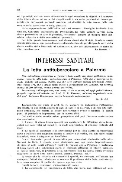 Rivista sanitaria siciliana organo degli Ordini sanitari della Sicilia