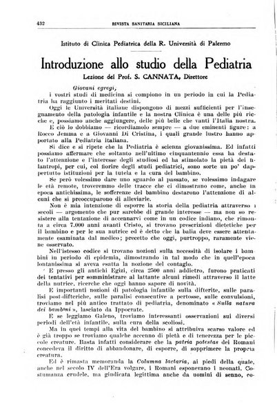 Rivista sanitaria siciliana organo degli Ordini sanitari della Sicilia