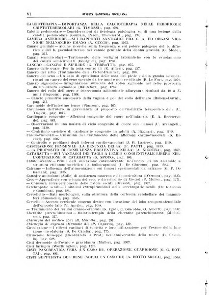 Rivista sanitaria siciliana organo degli Ordini sanitari della Sicilia