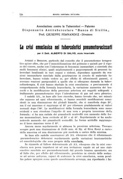 Rivista sanitaria siciliana organo degli Ordini sanitari della Sicilia