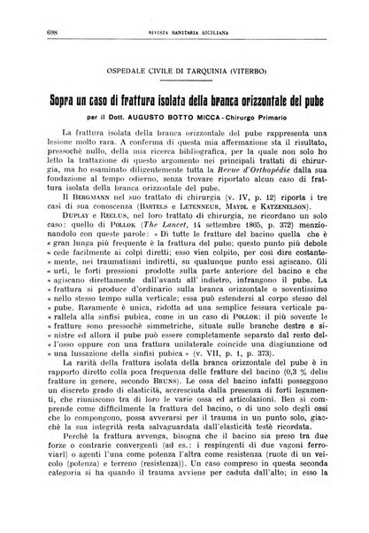 Rivista sanitaria siciliana organo degli Ordini sanitari della Sicilia