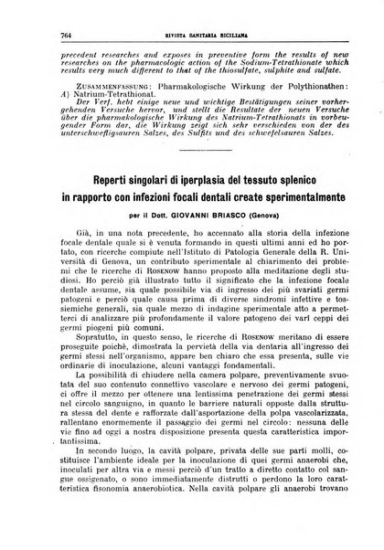 Rivista sanitaria siciliana organo degli Ordini sanitari della Sicilia