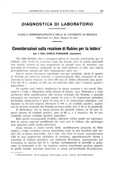 Rivista sanitaria siciliana organo degli Ordini sanitari della Sicilia