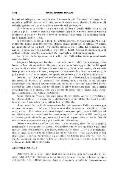 Rivista sanitaria siciliana organo degli Ordini sanitari della Sicilia