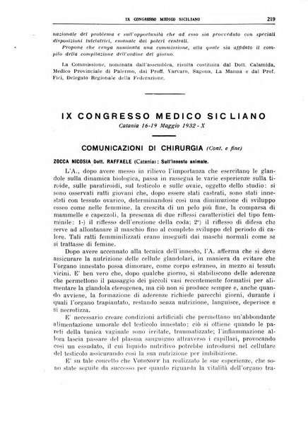 Rivista sanitaria siciliana organo degli Ordini sanitari della Sicilia