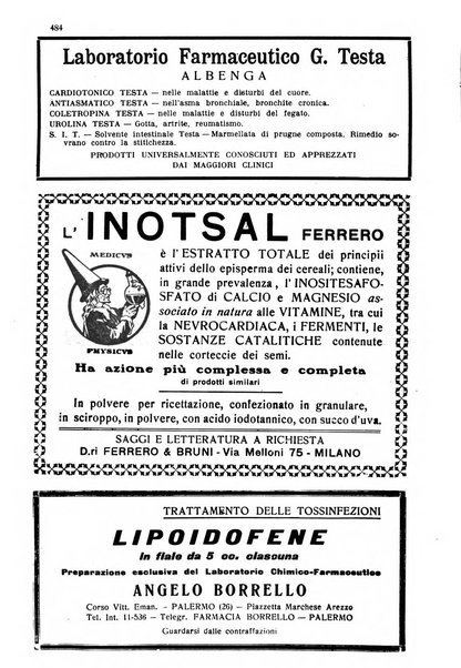 Rivista sanitaria siciliana organo degli Ordini sanitari della Sicilia