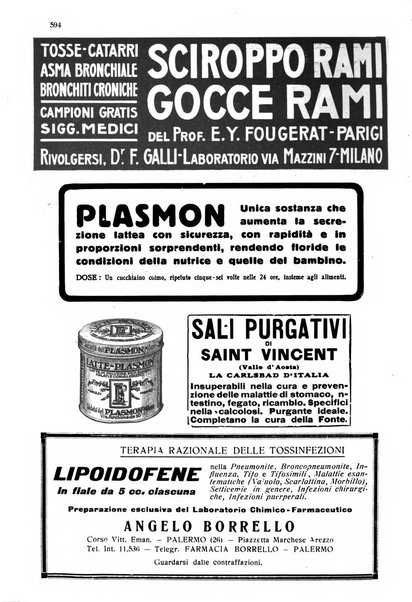 Rivista sanitaria siciliana organo degli Ordini sanitari della Sicilia