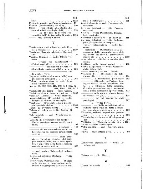 Rivista sanitaria siciliana organo degli Ordini sanitari della Sicilia