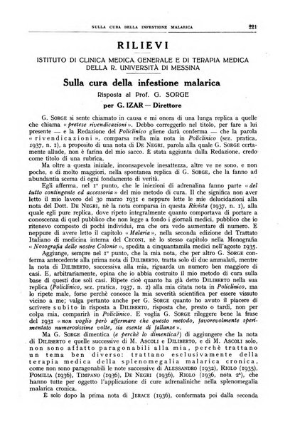 Rivista sanitaria siciliana organo degli Ordini sanitari della Sicilia