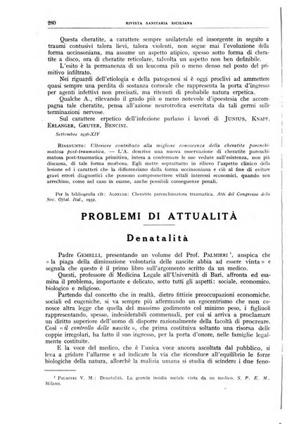 Rivista sanitaria siciliana organo degli Ordini sanitari della Sicilia