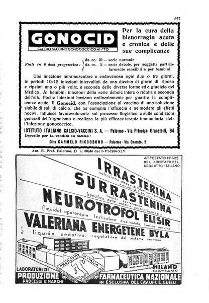 Rivista sanitaria siciliana organo degli Ordini sanitari della Sicilia