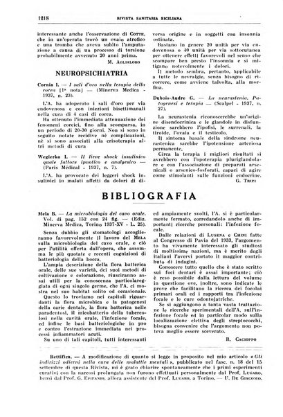 Rivista sanitaria siciliana organo degli Ordini sanitari della Sicilia