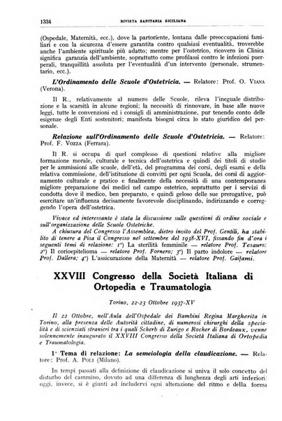 Rivista sanitaria siciliana organo degli Ordini sanitari della Sicilia