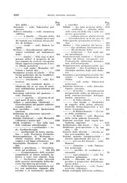 Rivista sanitaria siciliana organo degli Ordini sanitari della Sicilia