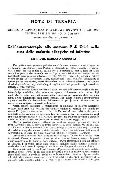 Rivista sanitaria siciliana organo degli Ordini sanitari della Sicilia