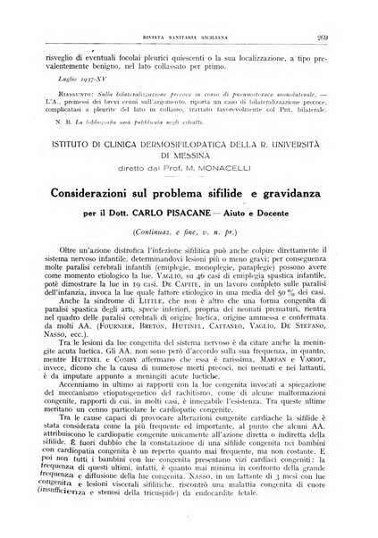 Rivista sanitaria siciliana organo degli Ordini sanitari della Sicilia