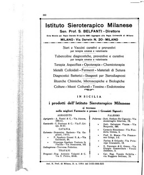 Rivista sanitaria siciliana organo degli Ordini sanitari della Sicilia