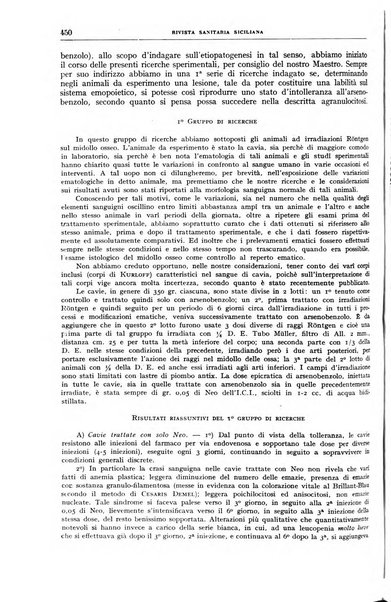 Rivista sanitaria siciliana organo degli Ordini sanitari della Sicilia