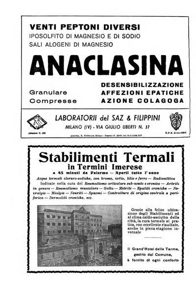 Rivista sanitaria siciliana organo degli Ordini sanitari della Sicilia