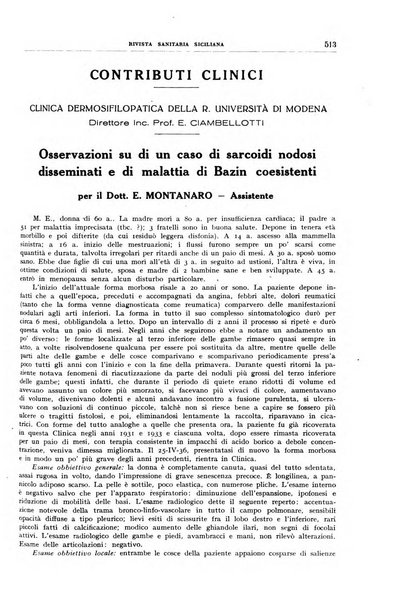 Rivista sanitaria siciliana organo degli Ordini sanitari della Sicilia