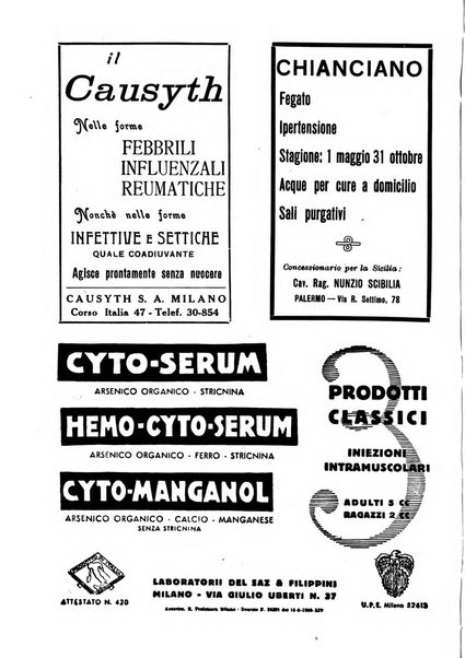 Rivista sanitaria siciliana organo degli Ordini sanitari della Sicilia