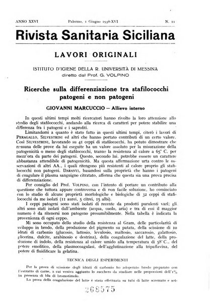 Rivista sanitaria siciliana organo degli Ordini sanitari della Sicilia