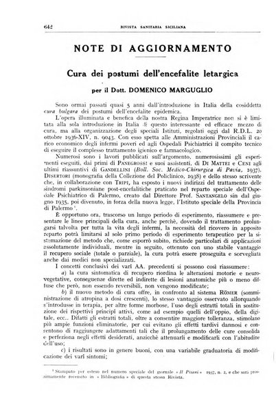 Rivista sanitaria siciliana organo degli Ordini sanitari della Sicilia