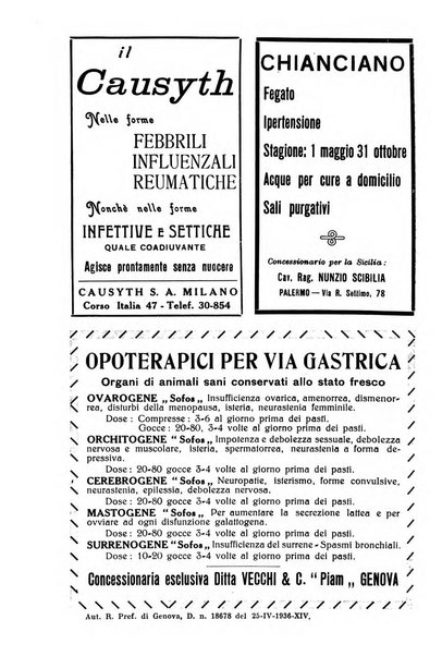 Rivista sanitaria siciliana organo degli Ordini sanitari della Sicilia