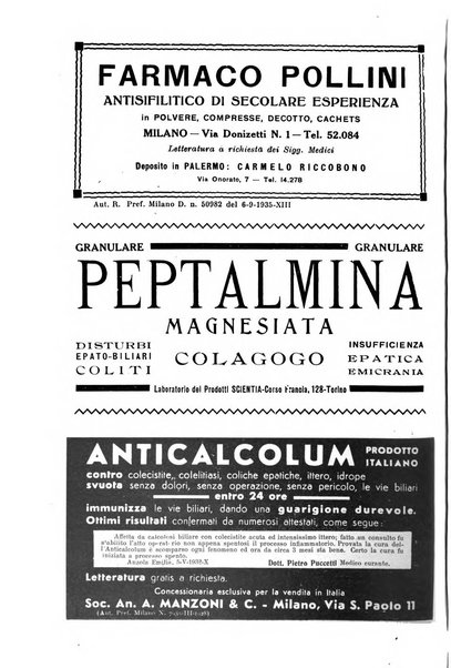 Rivista sanitaria siciliana organo degli Ordini sanitari della Sicilia