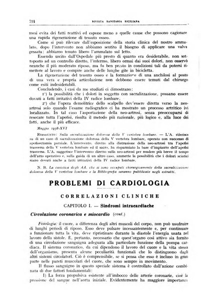 Rivista sanitaria siciliana organo degli Ordini sanitari della Sicilia