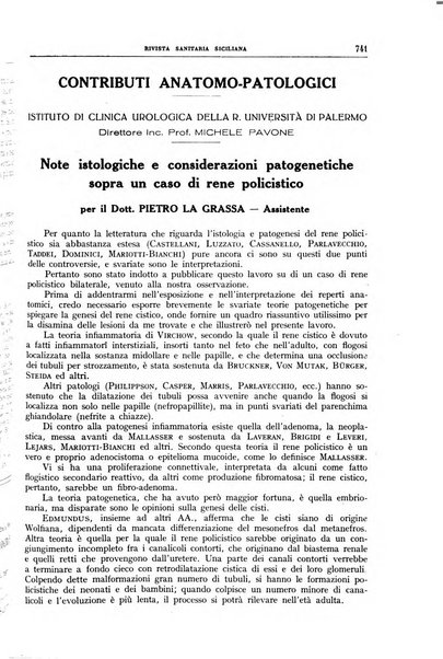 Rivista sanitaria siciliana organo degli Ordini sanitari della Sicilia