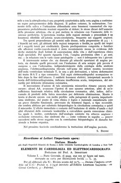 Rivista sanitaria siciliana organo degli Ordini sanitari della Sicilia