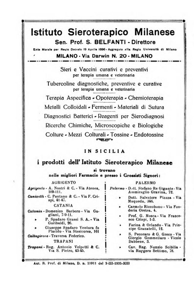 Rivista sanitaria siciliana organo degli Ordini sanitari della Sicilia