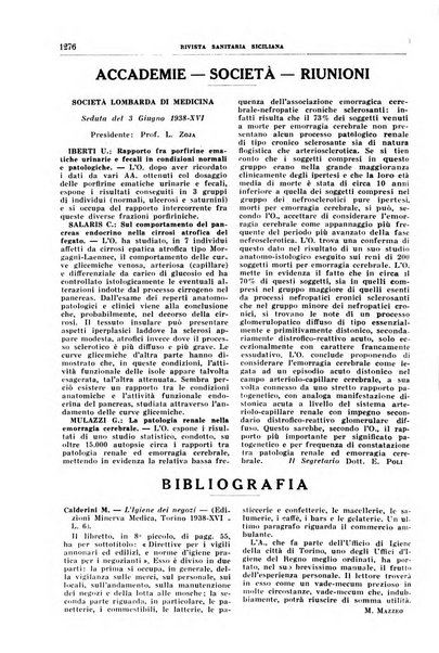 Rivista sanitaria siciliana organo degli Ordini sanitari della Sicilia