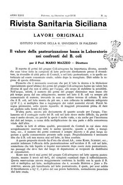 Rivista sanitaria siciliana organo degli Ordini sanitari della Sicilia