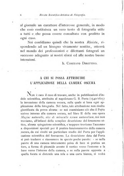 Rivista scientifico artistica di fotografia bollettino del Circolo fotografico lombardo