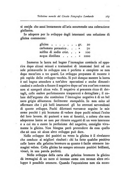 Rivista scientifico artistica di fotografia bollettino del Circolo fotografico lombardo