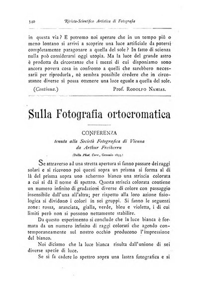 Rivista scientifico artistica di fotografia bollettino del Circolo fotografico lombardo