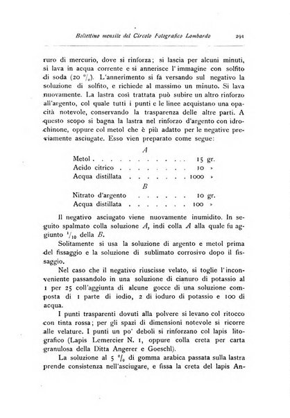 Rivista scientifico artistica di fotografia bollettino del Circolo fotografico lombardo