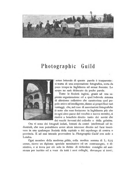 Rivista scientifico artistica di fotografia bollettino del Circolo fotografico lombardo