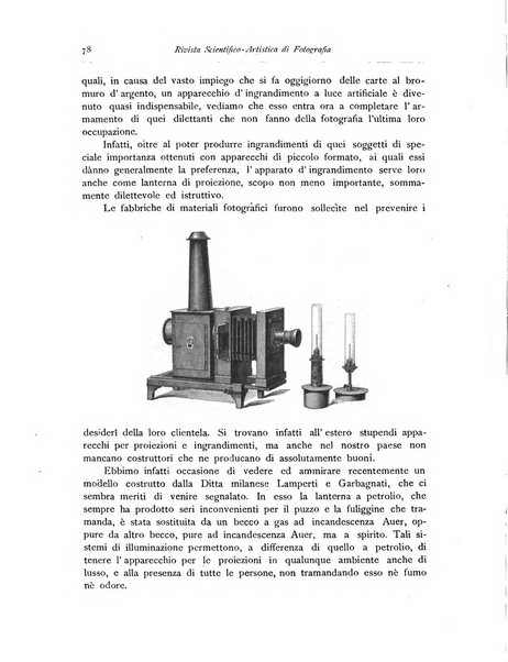 Rivista scientifico artistica di fotografia bollettino del Circolo fotografico lombardo