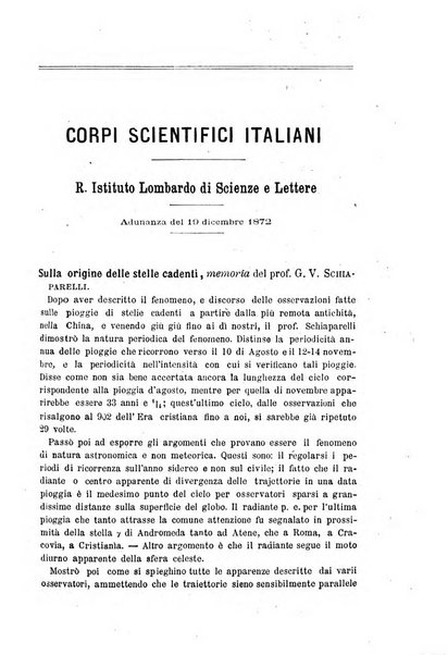 Rivista scientifico-industriale delle principali scoperte ed invenzioni fatte nelle scienze e nelle industrie