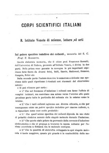 Rivista scientifico-industriale delle principali scoperte ed invenzioni fatte nelle scienze e nelle industrie