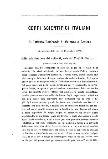 Rivista scientifico-industriale delle principali scoperte ed invenzioni fatte nelle scienze e nelle industrie