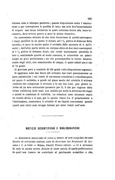 Rivista scientifico-industriale delle principali scoperte ed invenzioni fatte nelle scienze e nelle industrie