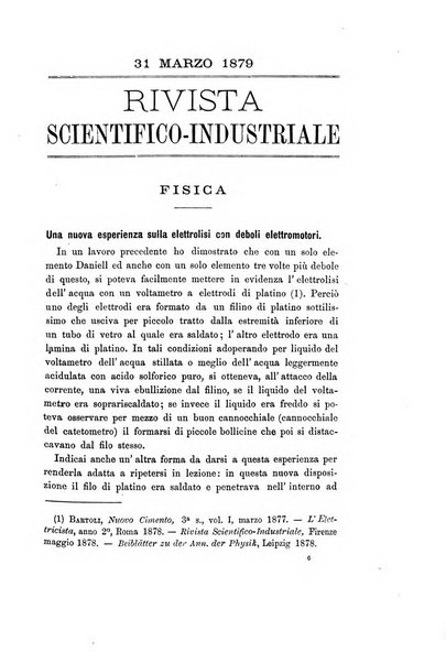 Rivista scientifico-industriale delle principali scoperte ed invenzioni fatte nelle scienze e nelle industrie