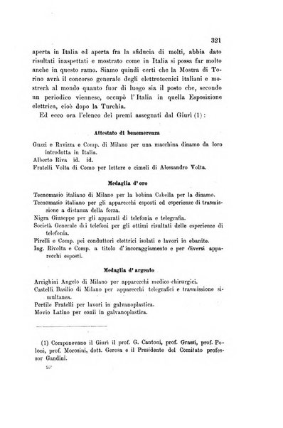 Rivista scientifico-industriale delle principali scoperte ed invenzioni fatte nelle scienze e nelle industrie