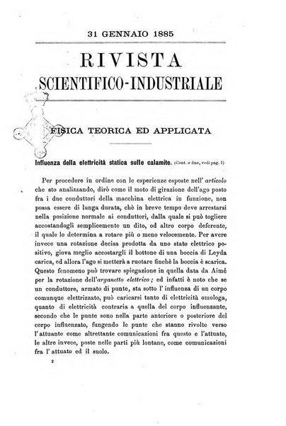 Rivista scientifico-industriale delle principali scoperte ed invenzioni fatte nelle scienze e nelle industrie