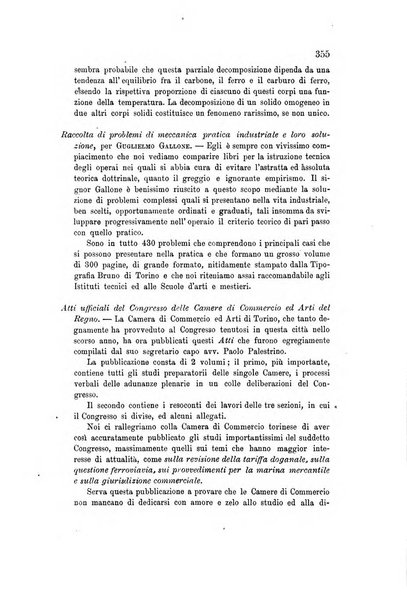 Rivista scientifico-industriale delle principali scoperte ed invenzioni fatte nelle scienze e nelle industrie